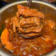 묵은지 등갈비찜 메뉴 사진(네이버)