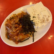 두부김치 메뉴 사진(네이버)