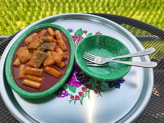 달콤매콤떡볶이 메뉴 사진(네이버)