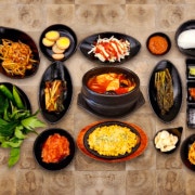 기본상차림 메뉴 사진(네이버)