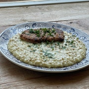 치킨크림리조또 메뉴 사진(네이버)