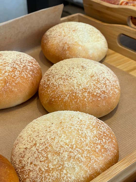 옥수스크림치즈빵 메뉴 사진(네이버)