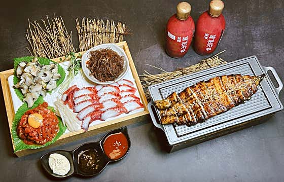 민물시그니처 세트 메뉴 사진(네이버)