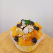 망고컵빙수 메뉴 사진(네이버)