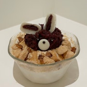 콩가루팥빙수 메뉴 사진(네이버)