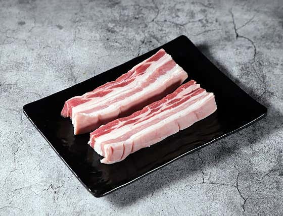 삼겹살(150g) 메뉴 사진(네이버)