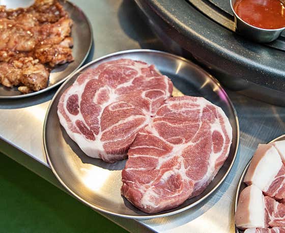 목살(150g) 메뉴 사진(네이버)
