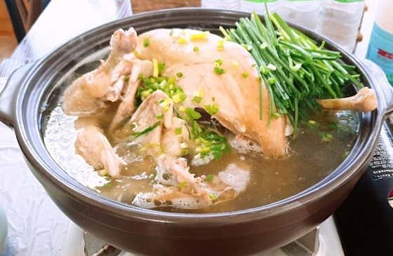 닭백숙 메뉴 사진(네이버)