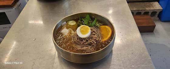 물막국수 메뉴 사진(네이버)