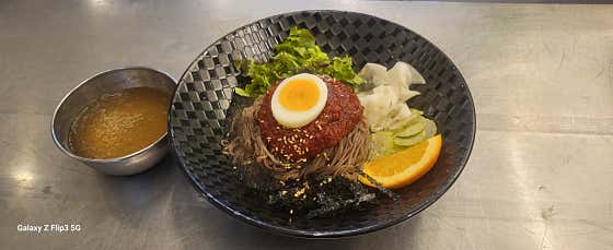 비빔(황태코다리)막국수 메뉴 사진(네이버)