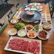 2인세트 600g 후식포함 메뉴 사진(네이버)