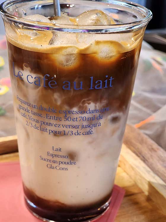 바닐라빈 라떼 메뉴 사진(네이버)