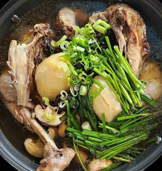 능이백숙 메뉴 사진(네이버)