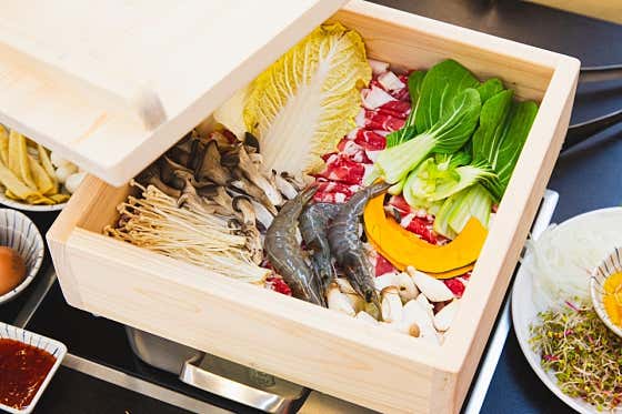 A세트 점심(해물육수&매운해물육수) 메뉴 사진(네이버)
