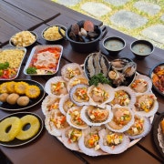조개구이세트(중) 메뉴 사진(네이버)