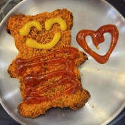 피카츄돈가스 메뉴 사진(네이버)