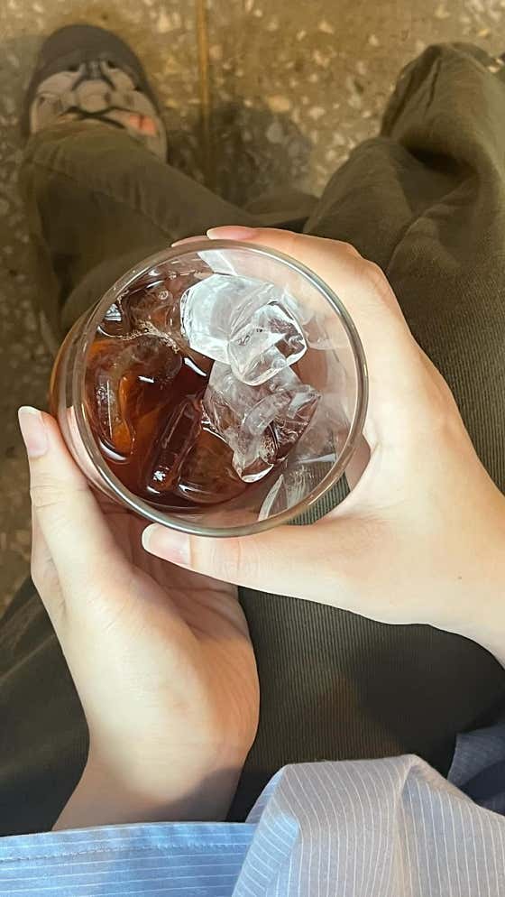 아메리카노(hot & ice) 메뉴 사진(네이버)