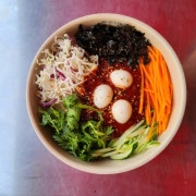 비빔우동 메뉴 사진(네이버)