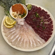 광어반육사시미반 메뉴 사진(네이버)