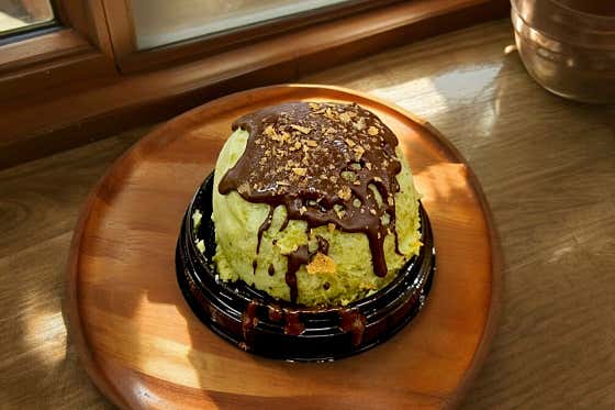 (한정판매)두바이 생초코볼+크래커 메뉴 사진(네이버)