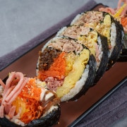 팔뚝참치김밥 메뉴 사진(네이버)