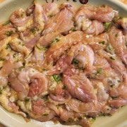 닭목살구이 메뉴 사진(네이버)