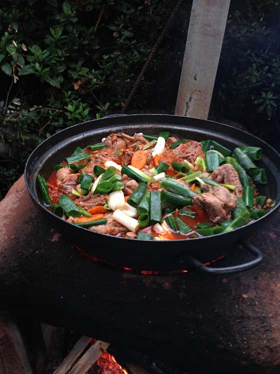 토종닭/오리 (도리탕) 메뉴 사진(네이버)