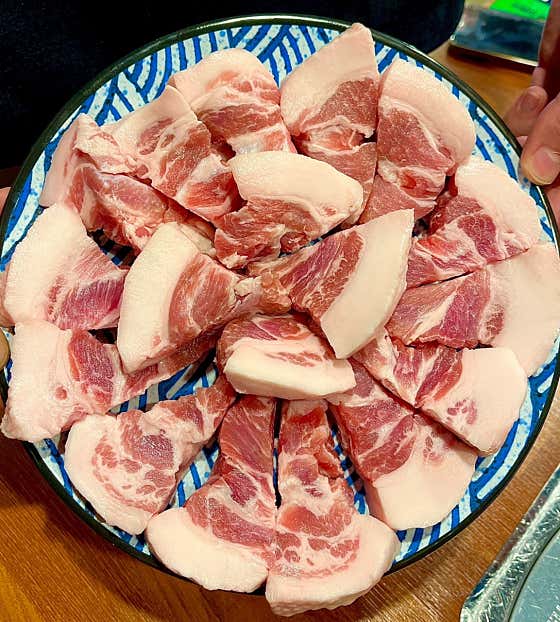 덜미살 메뉴 사진(네이버)