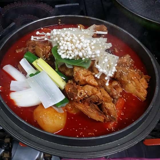시골닭매운탕 메뉴 사진(네이버)