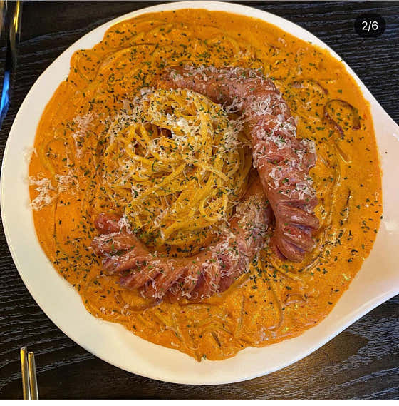 로제파스타 메뉴 사진(네이버)
