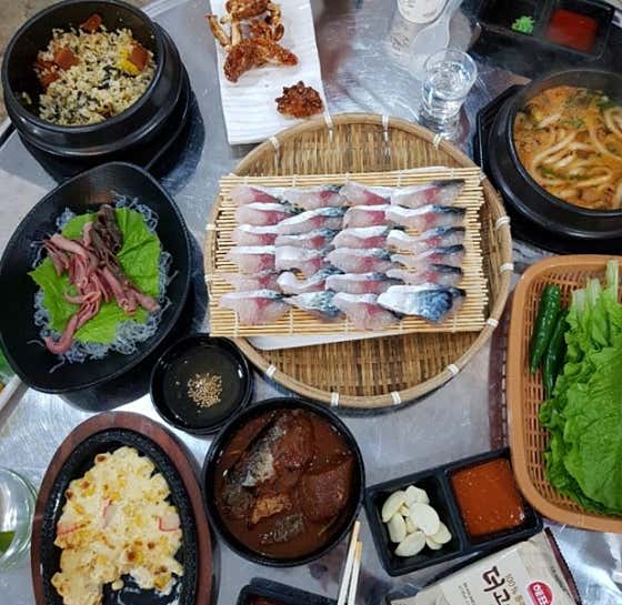 게불(접시) 단품 메뉴 사진(네이버)
