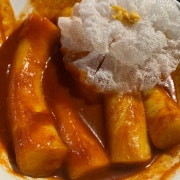 우수떡볶이(2인분) 메뉴 사진(네이버)