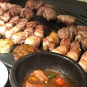 선별삼겹살(120g) 메뉴 사진(네이버)