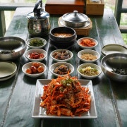 밴댕이무침정식(1인)솥밥포함 메뉴 사진(네이버)