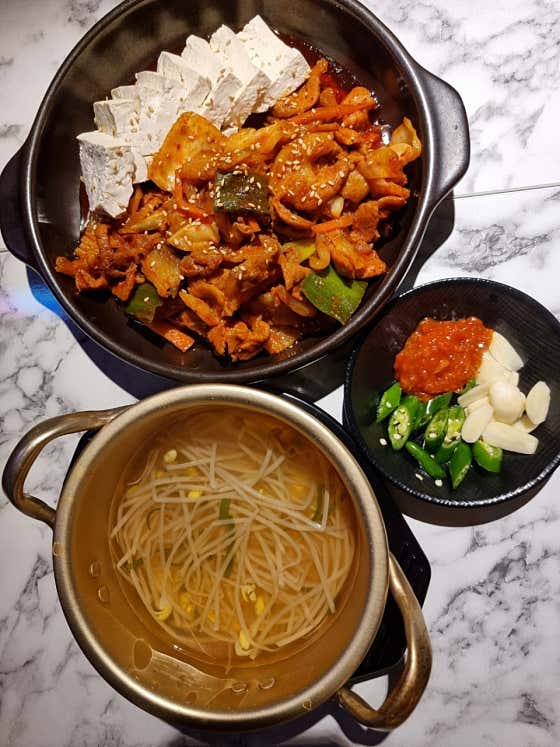 매콤두루치기 메뉴 사진(네이버)
