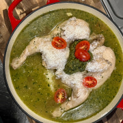 바질닭백숙 메뉴 사진(네이버)