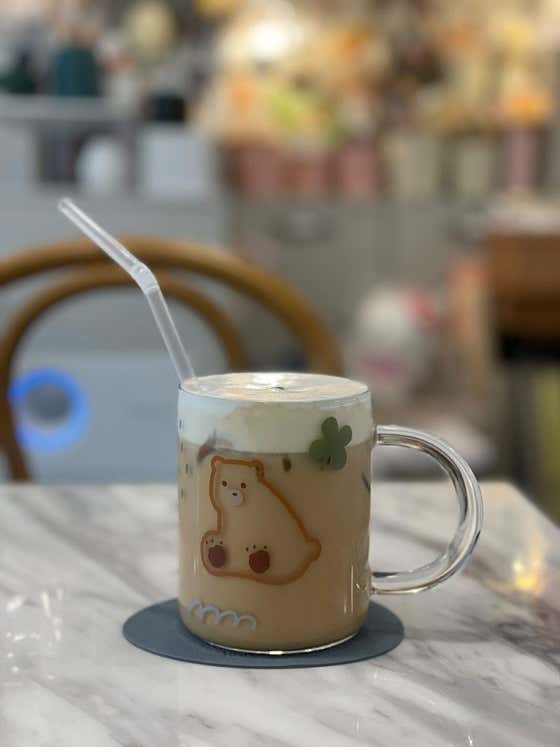 크림라떼 메뉴 사진(네이버)