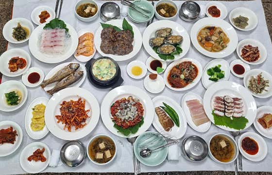 전통한정식(4인기준) 메뉴 사진(네이버)
