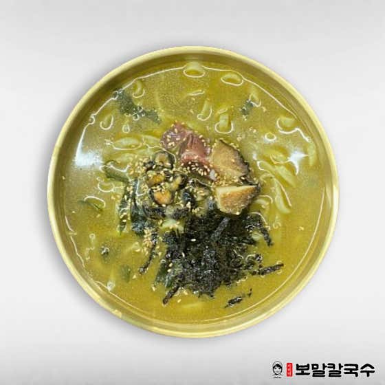 보말칼국수 메뉴 사진(네이버)