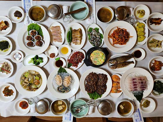 전통 한정식 (4인기준) 메뉴 사진(네이버)