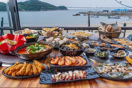 전남회조개구이 을왕리본점
