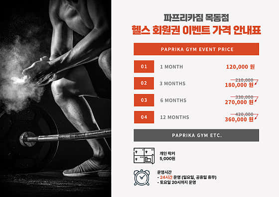 파프리카짐 목동점