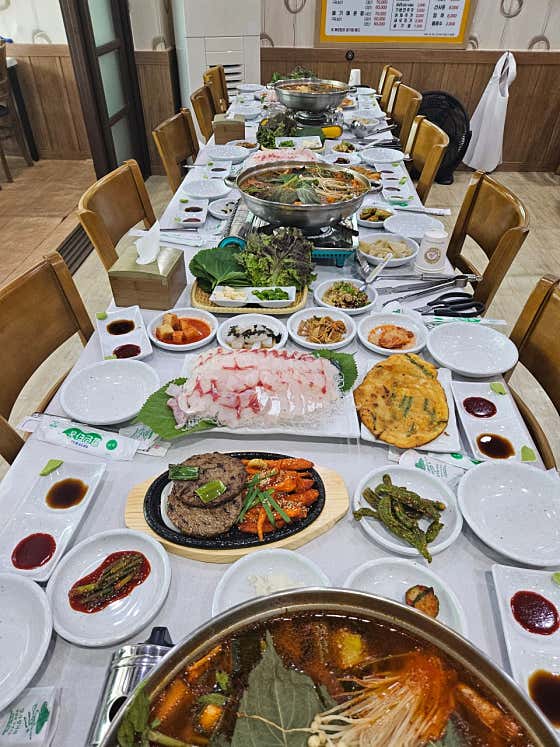 단양 쏘가리회 세트 (1kg) 메뉴 사진(네이버)