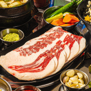 숯불 차돌박이 메뉴 사진(네이버)