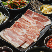냉동삼겹살 메뉴 사진(네이버)