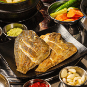 숯불 생선구이(가자미,순살고등어) 메뉴 사진(네이버)