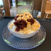 옛날팥빙수(계절메뉴) 메뉴 사진(네이버)