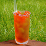 Poping 피치 아이스티 Iced 메뉴 사진(네이버)
