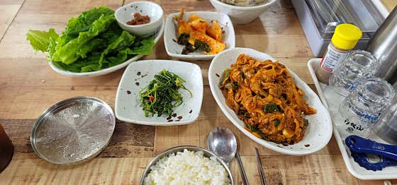 농부의밥상 메뉴 사진(네이버)