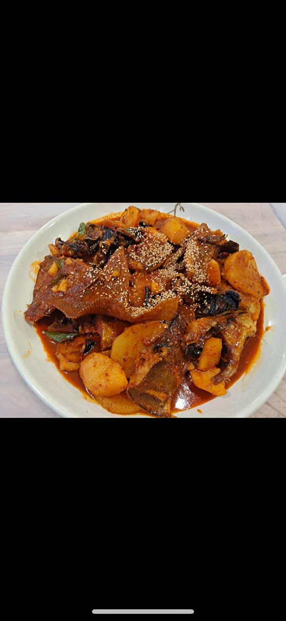 모듬생선조림 메뉴 사진(네이버)